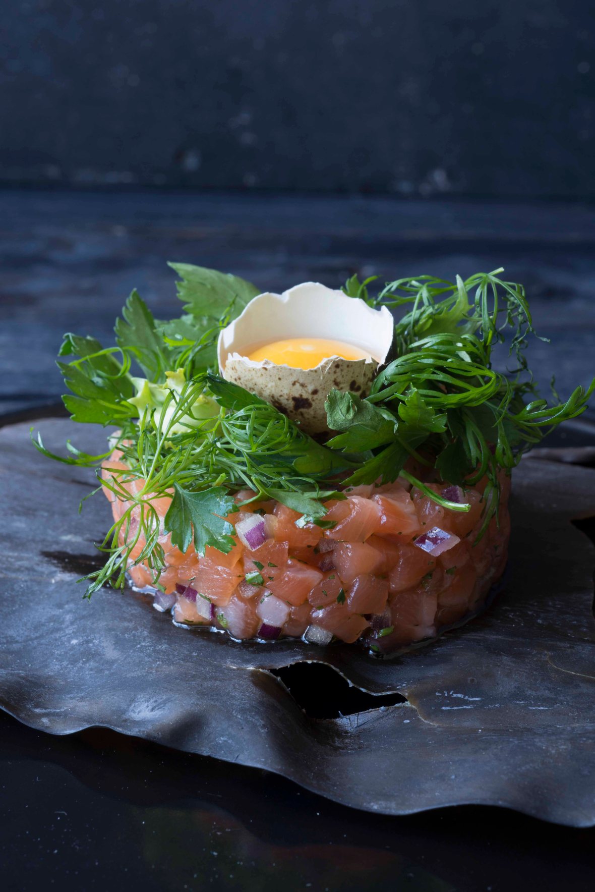 salmon tartar